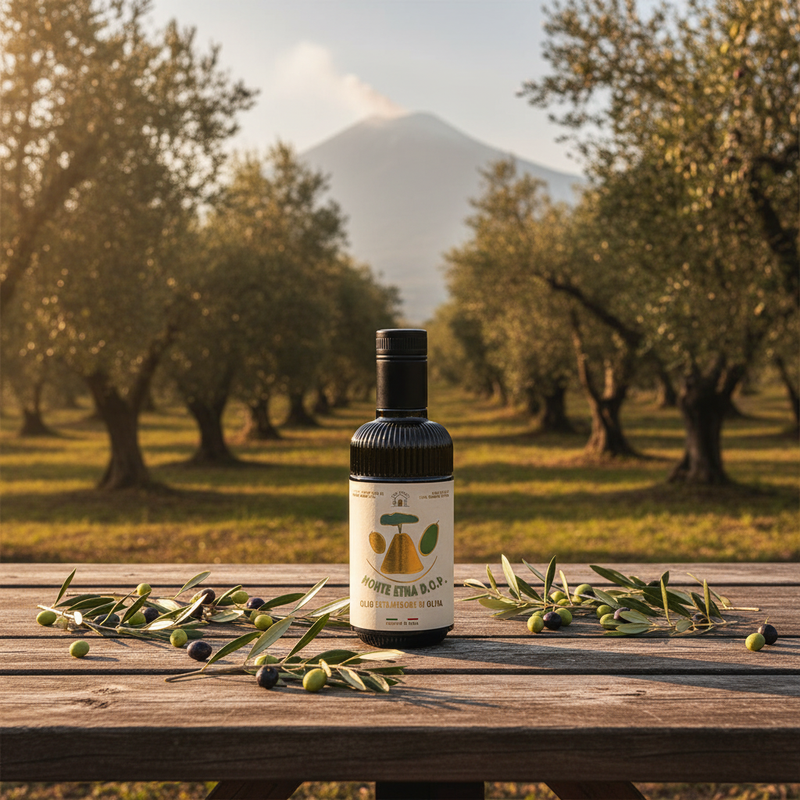 MONTE ETNA D.O.P. OLIO EXTRAVERGINE DI OLIVA