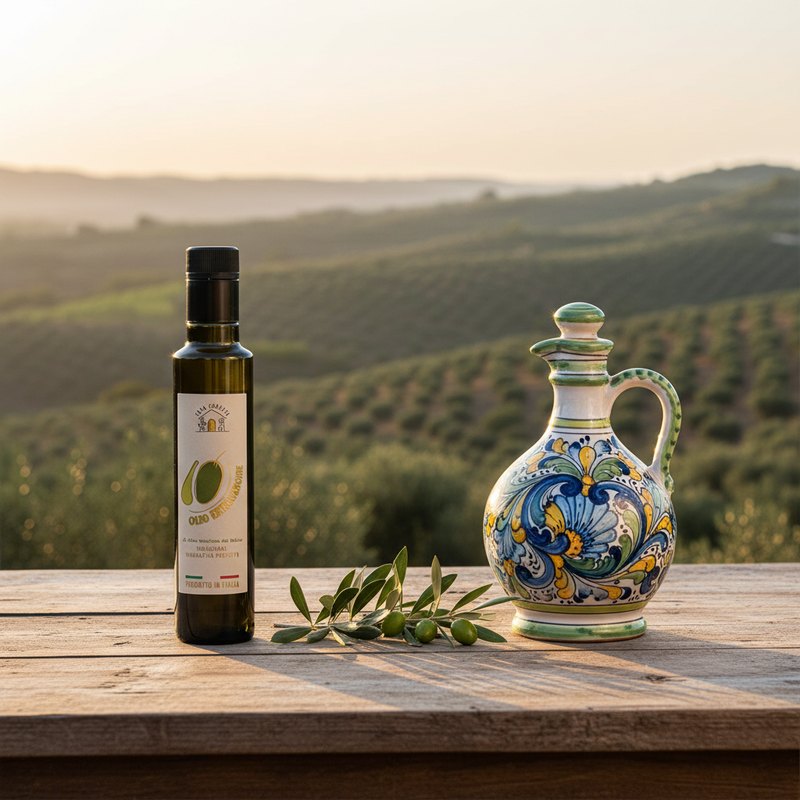 OLIO EXTRAVERGINE DI OLIVA NOCELLARA DEL BELICE I.G.P.